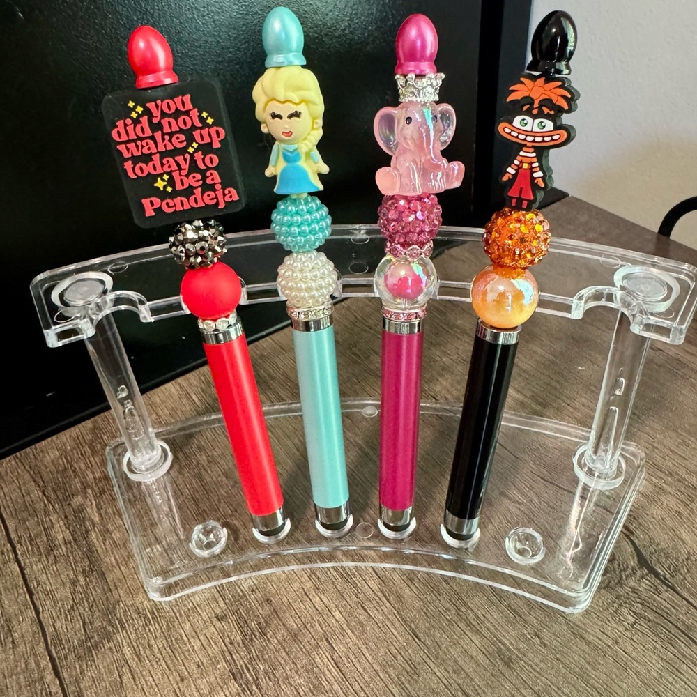Colorful Character Stylus Pen Set